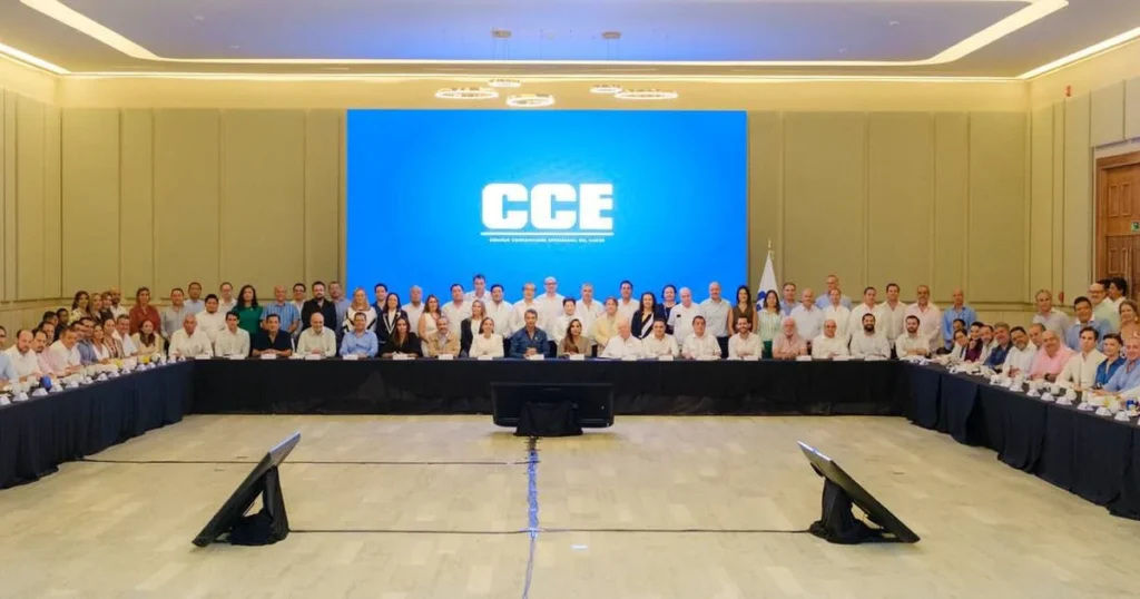 Reunión del Consejo Coordinador Empresarial del Caribe sobre el Distrito Financiero de Cancún
